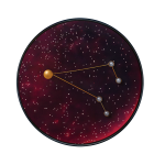 Zodiac Constellation Star Map – Cosmic Balance Design