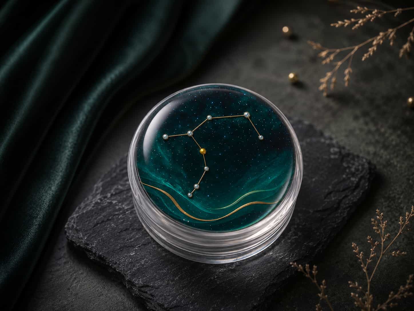 Scorpio Zodiac Constellation Wall Art – Mystic Star Sign Decor